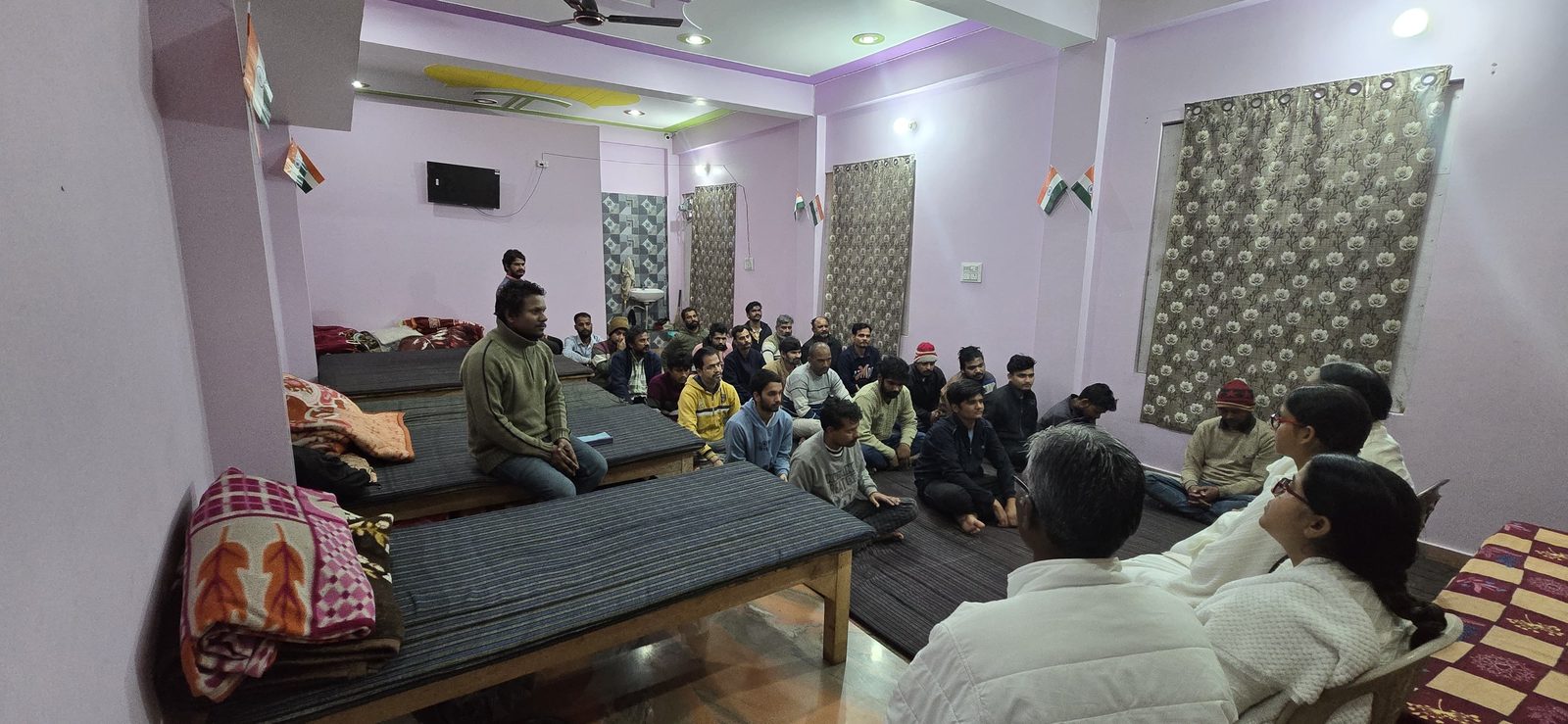 Counselling session at Ayodhya rehab centre